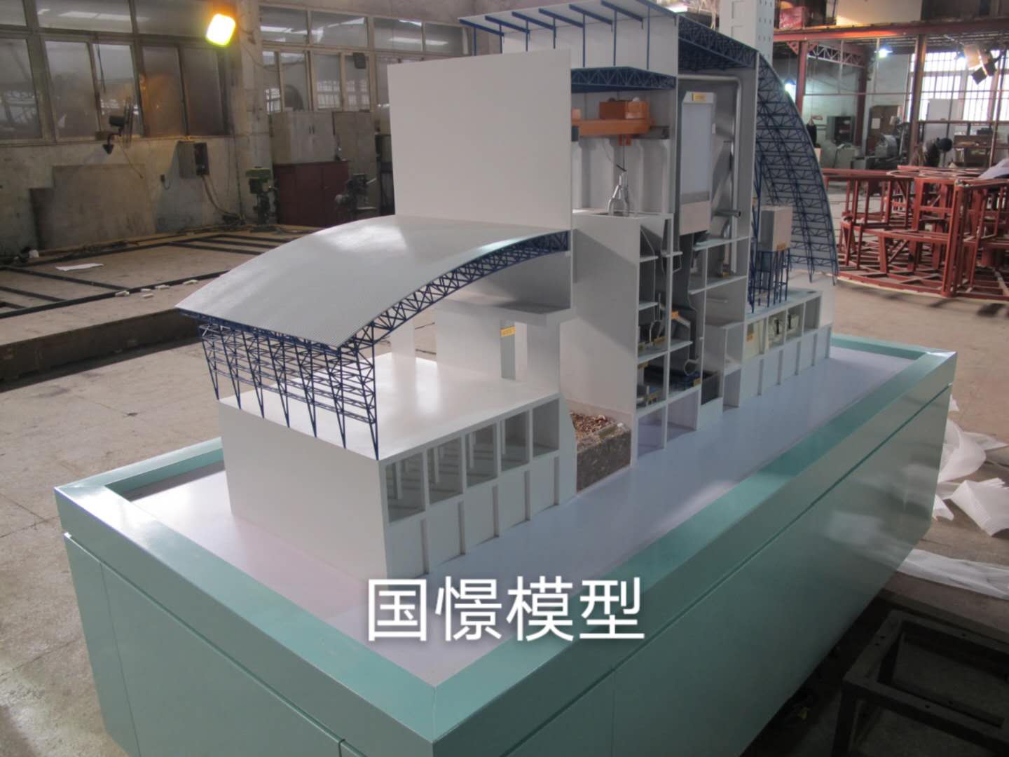 旬阳市工业模型