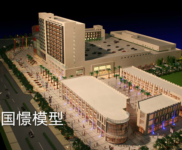 旬阳市建筑模型