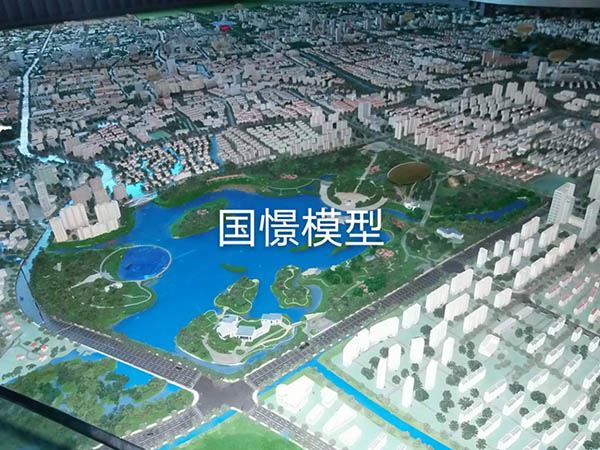 旬阳市建筑模型