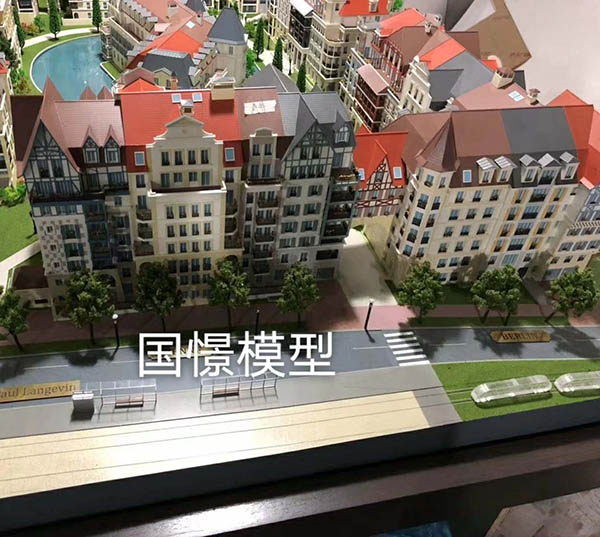 旬阳市建筑模型